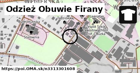 Odzież Obuwie Firany