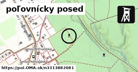 poľovnícky posed