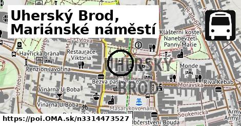 Uherský Brod, Mariánské náměstí