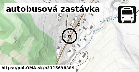 autobusová zastávka