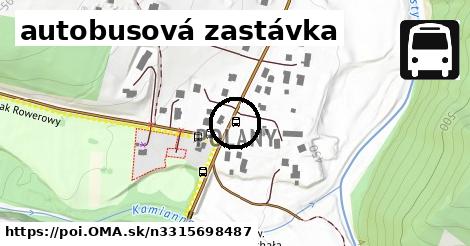 autobusová zastávka