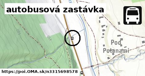 autobusová zastávka