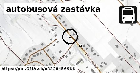 autobusová zastávka