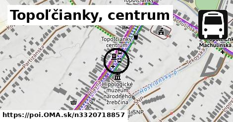 Topoľčianky, centrum