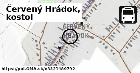 Červený Hrádok, kostol