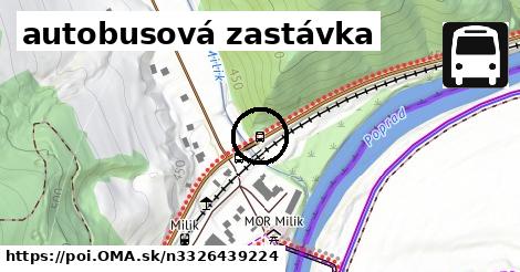 autobusová zastávka