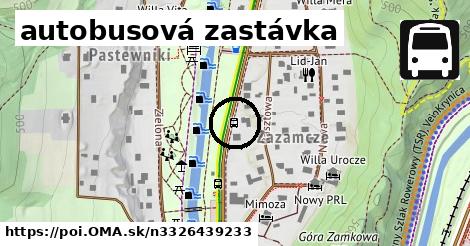 autobusová zastávka