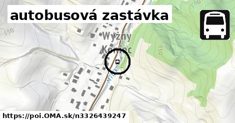 autobusová zastávka