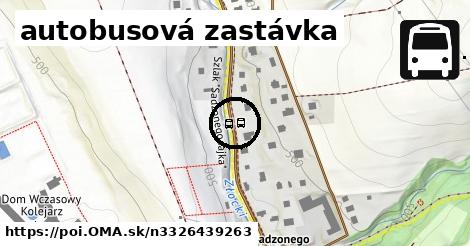 autobusová zastávka