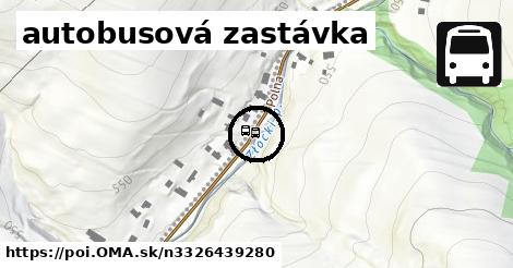 autobusová zastávka