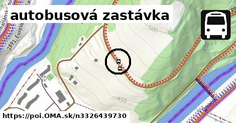 autobusová zastávka