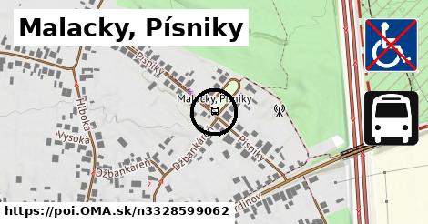 Malacky, Písniky