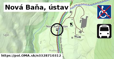 Nová Baňa, ústav