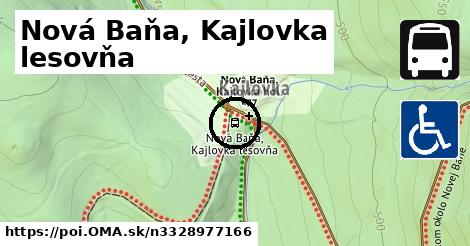 Nová Baňa, Kajlovka lesovňa