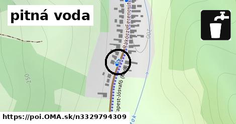 pitná voda