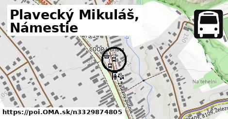 Plavecký Mikuláš, Námestie