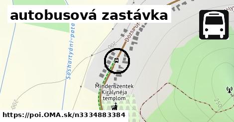 autobusová zastávka