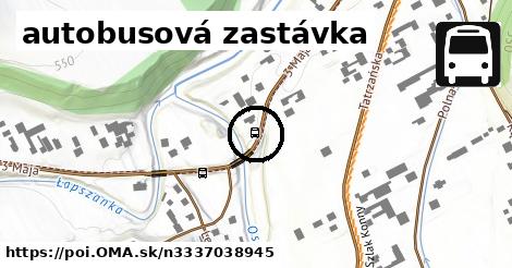 autobusová zastávka