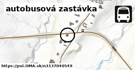 autobusová zastávka