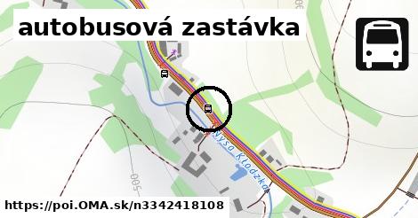 autobusová zastávka