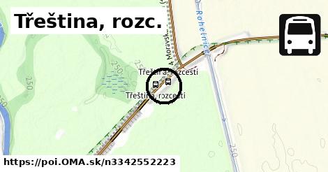 Třeština, rozc.