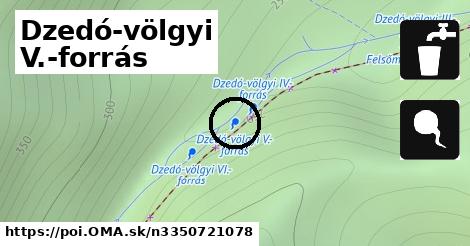 Dzedó-völgyi V.-forrás