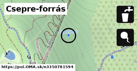 Csepre-forrás