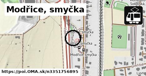 Modřice, smyčka