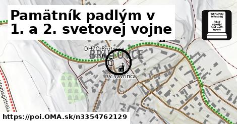 Pamätník padlým v 1. a 2. svetovej vojne