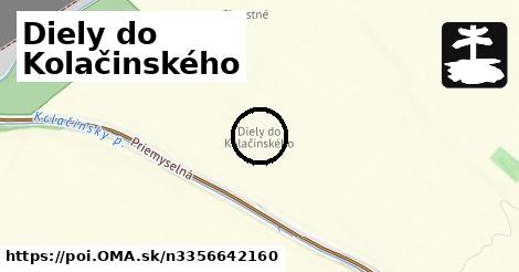 Diely do Kolačinského