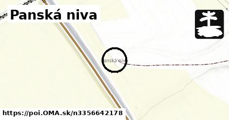 Panská niva