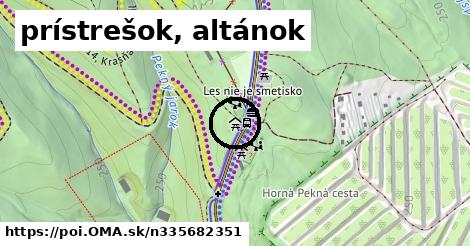 prístrešok, altánok