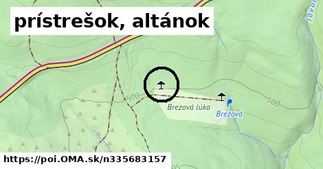 prístrešok, altánok