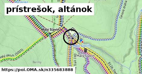 prístrešok, altánok