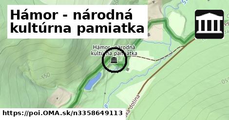 Hámor - národná kultúrna pamiatka