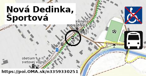 Nová Dedinka, Športová