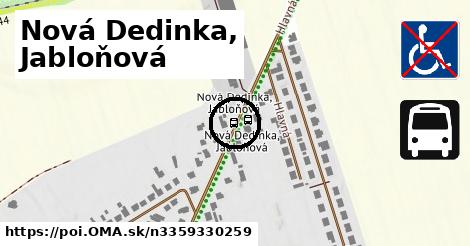 Nová Dedinka, Jabloňová