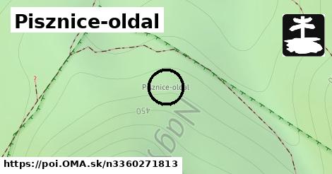 Pisznice-oldal