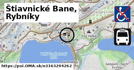 Štiavnické Bane, Rybníky