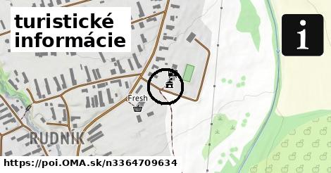 turistické informácie