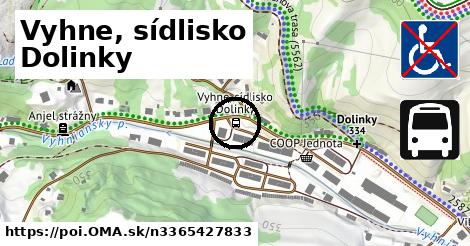 Vyhne, sídlisko Dolinky