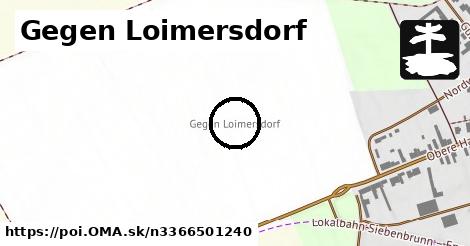 Gegen Loimersdorf