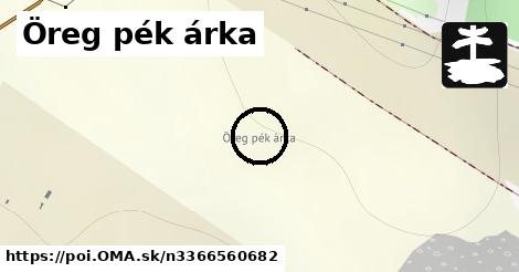 Öreg pék árka