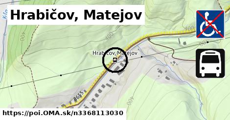 Hrabičov, Matejov