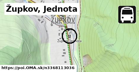 Župkov, Jednota