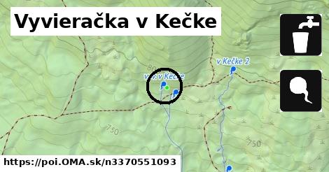 Vyvieračka v Kečke