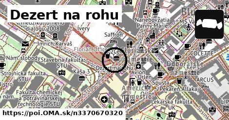 Dezert na rohu