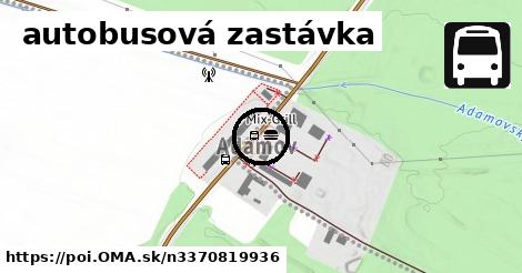 autobusová zastávka