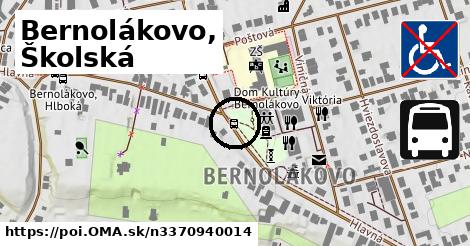 Bernolákovo, Školská