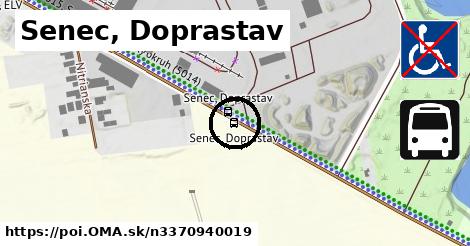 Senec, Doprastav